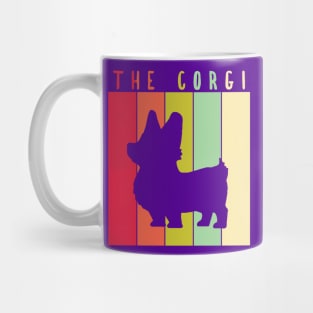 Retro Vintage The Corgi Mug